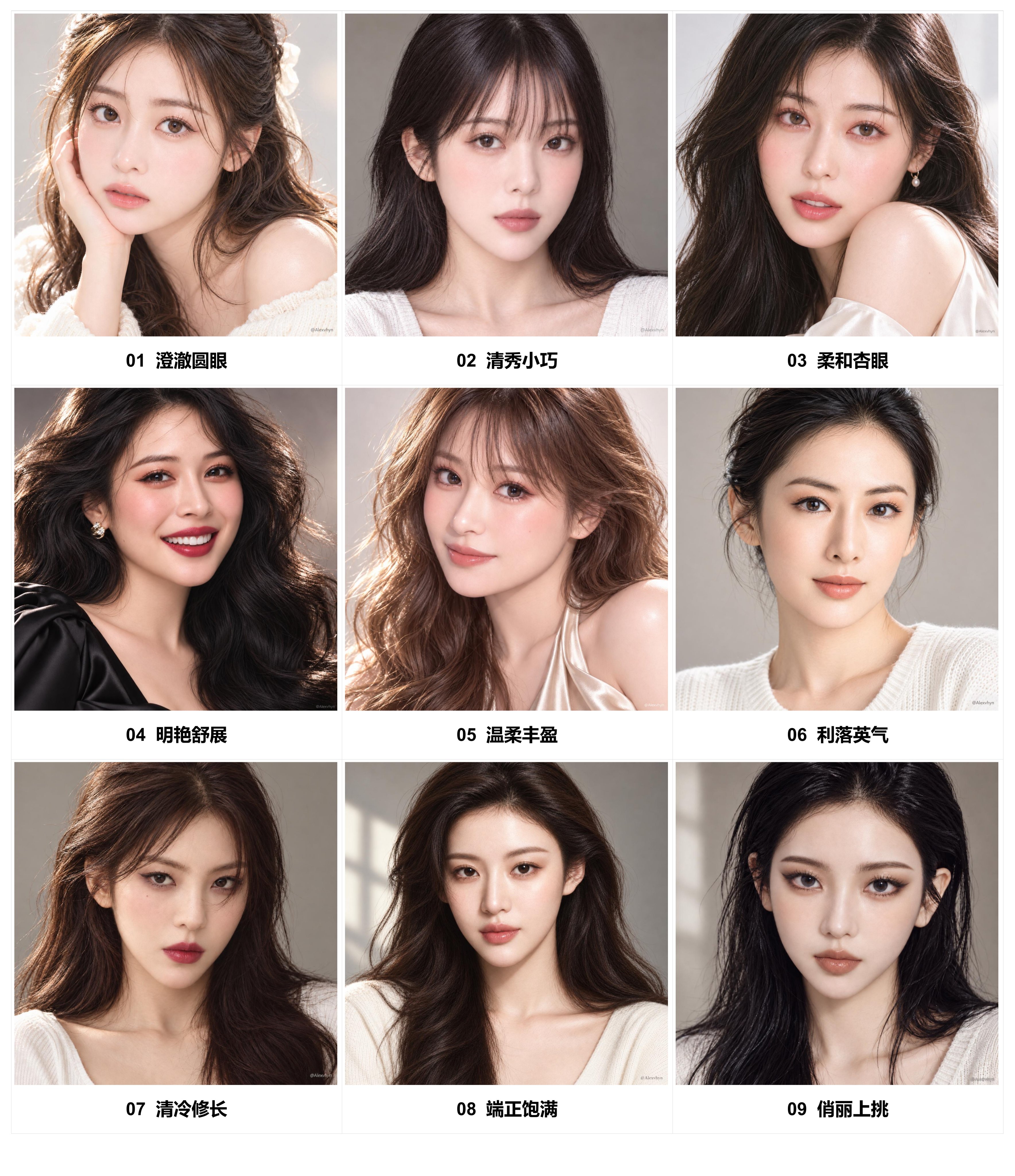 如何制作自己的数字美少女——ALEX教学篇