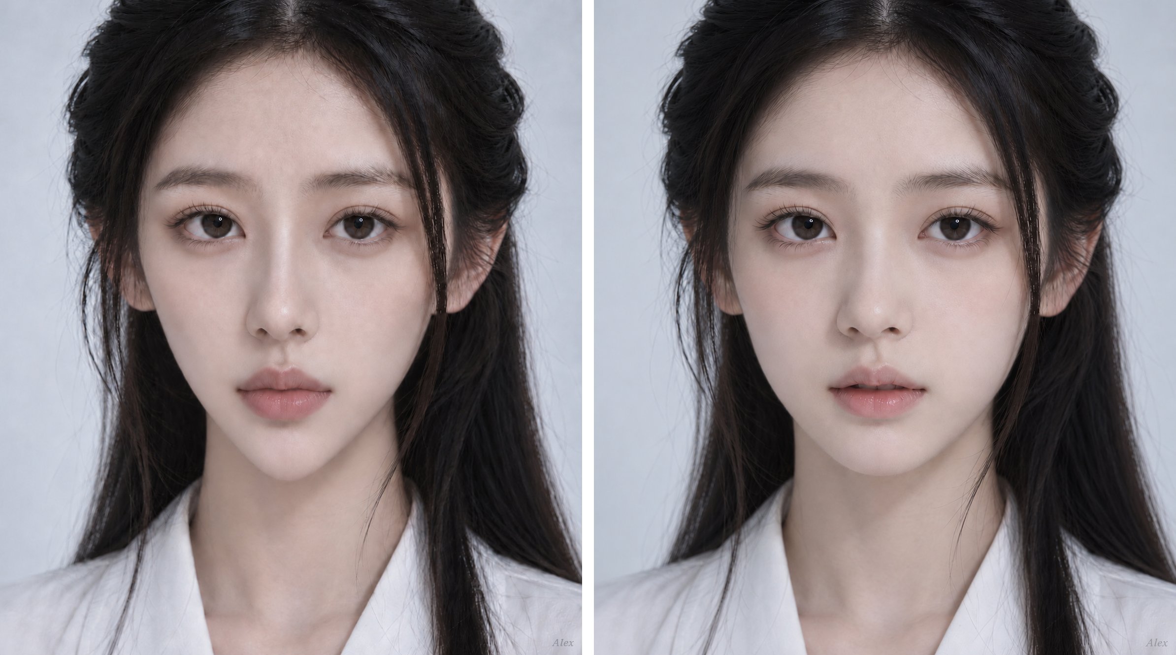 如何制作自己的数字美少女——ALEX教学篇