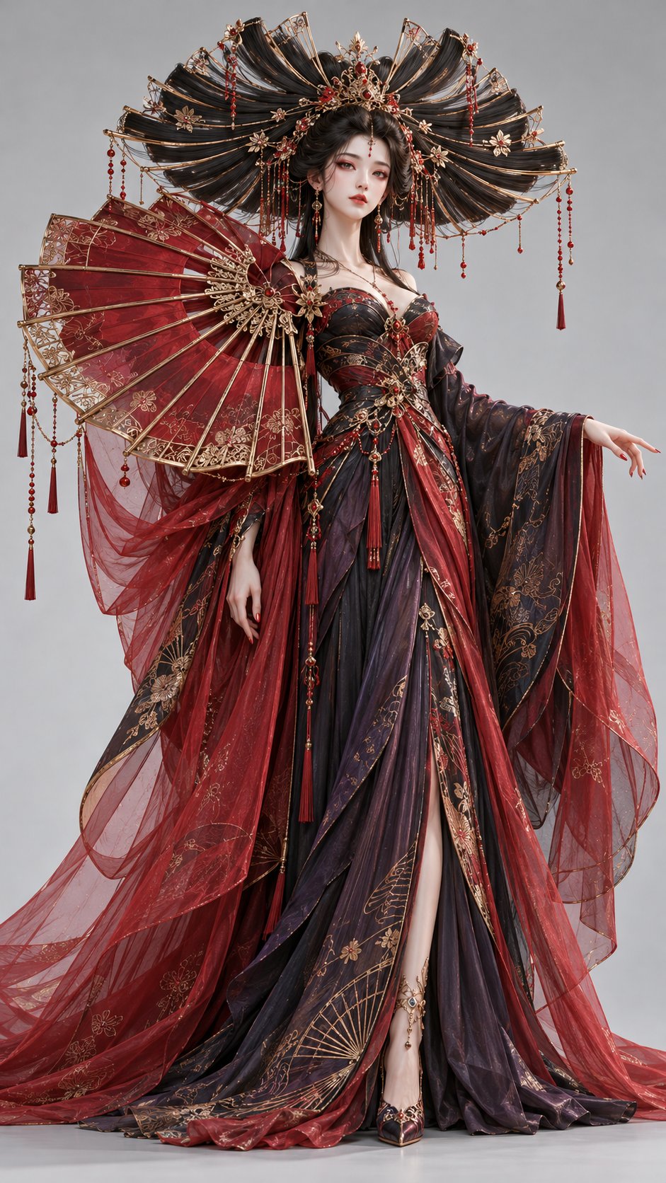 GPT Image 2.5生成东方幻想人物原型