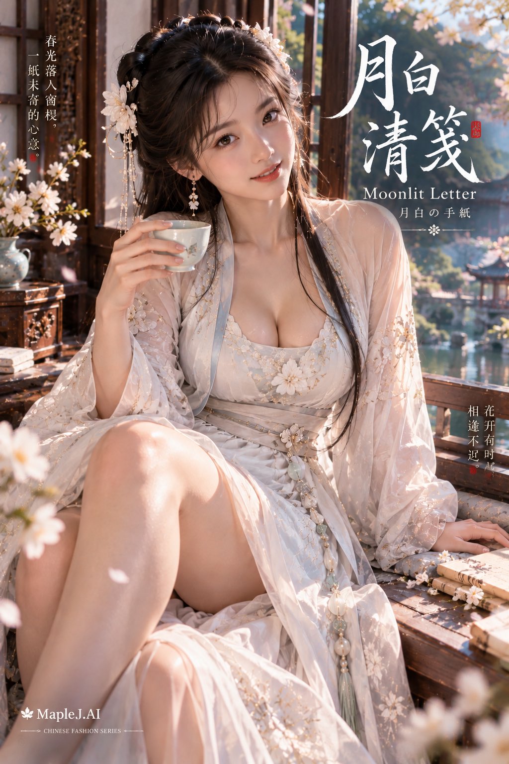 月白清笺｜月白の手紙｜Moonlit Letter 🤍