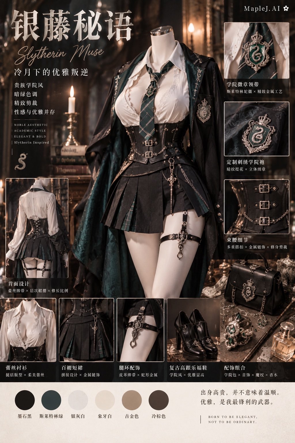 银藤秘语｜Slytherin Muse #malfoid